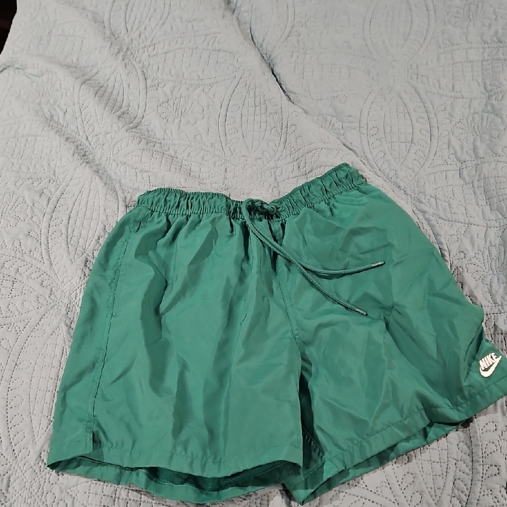 Nike Green Sports Shorts
